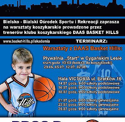 Wakacje z DAAS Basket Hills Bielsko-Biała!